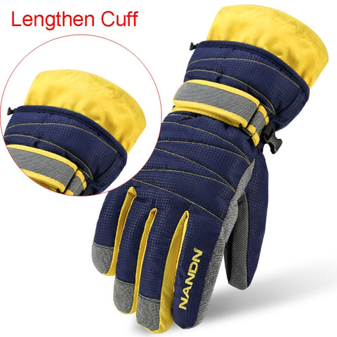 Snowboard Ski Gloves for Men & Women - Golden Buy